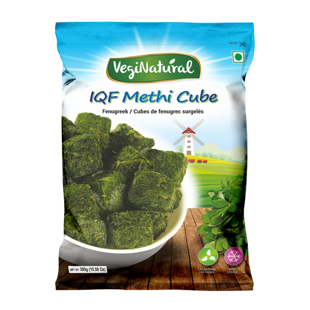VegiNatural Methi Cubes (Fenugreek)